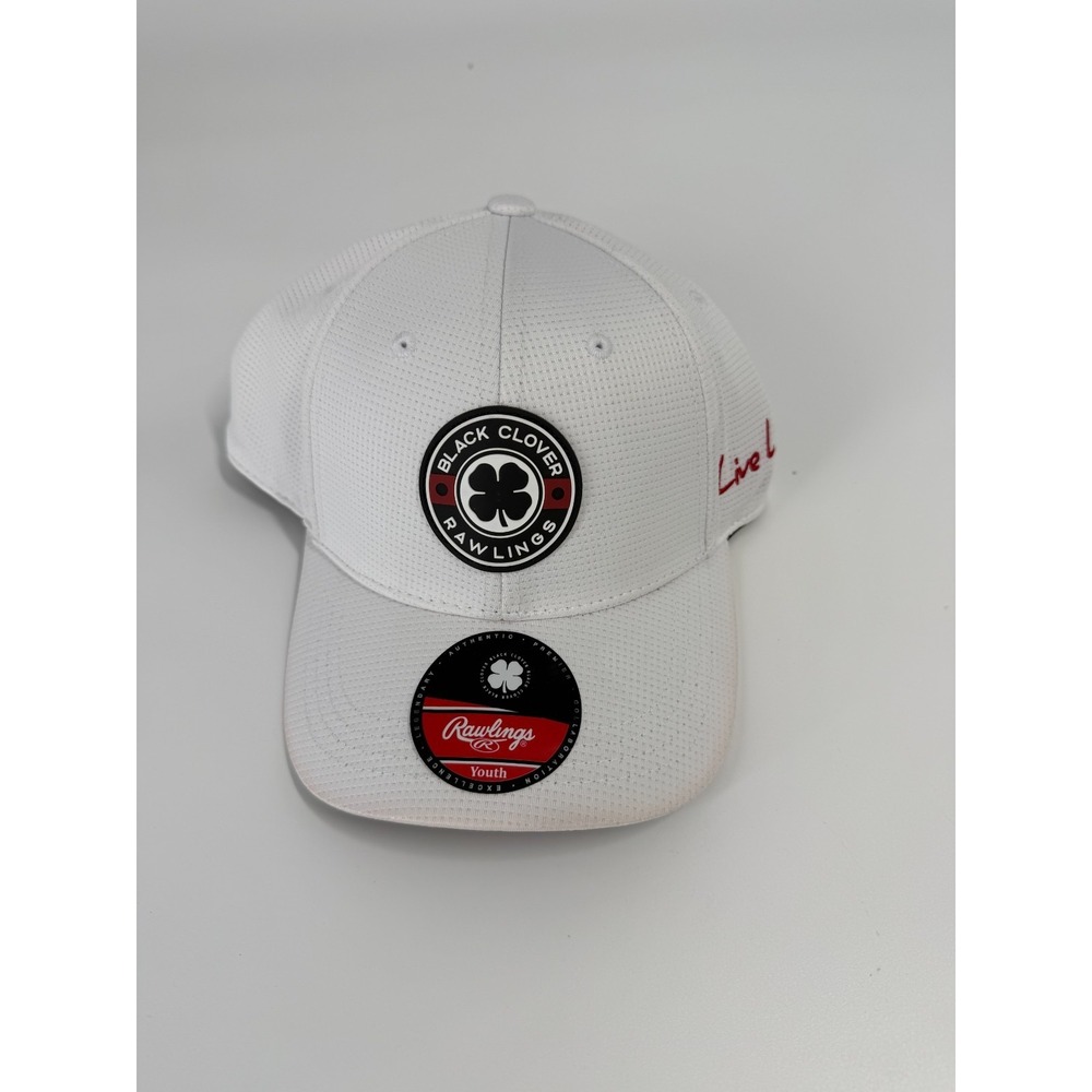 Black Clover‎ Youth Rawlings Allstar Postseason Patch Snapback Hat NWT $36